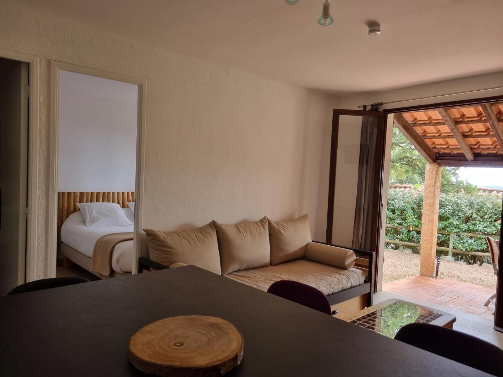 Bungalows Du Maquis ปอร์โต-เวคคีโอ ภายนอก รูปภาพ